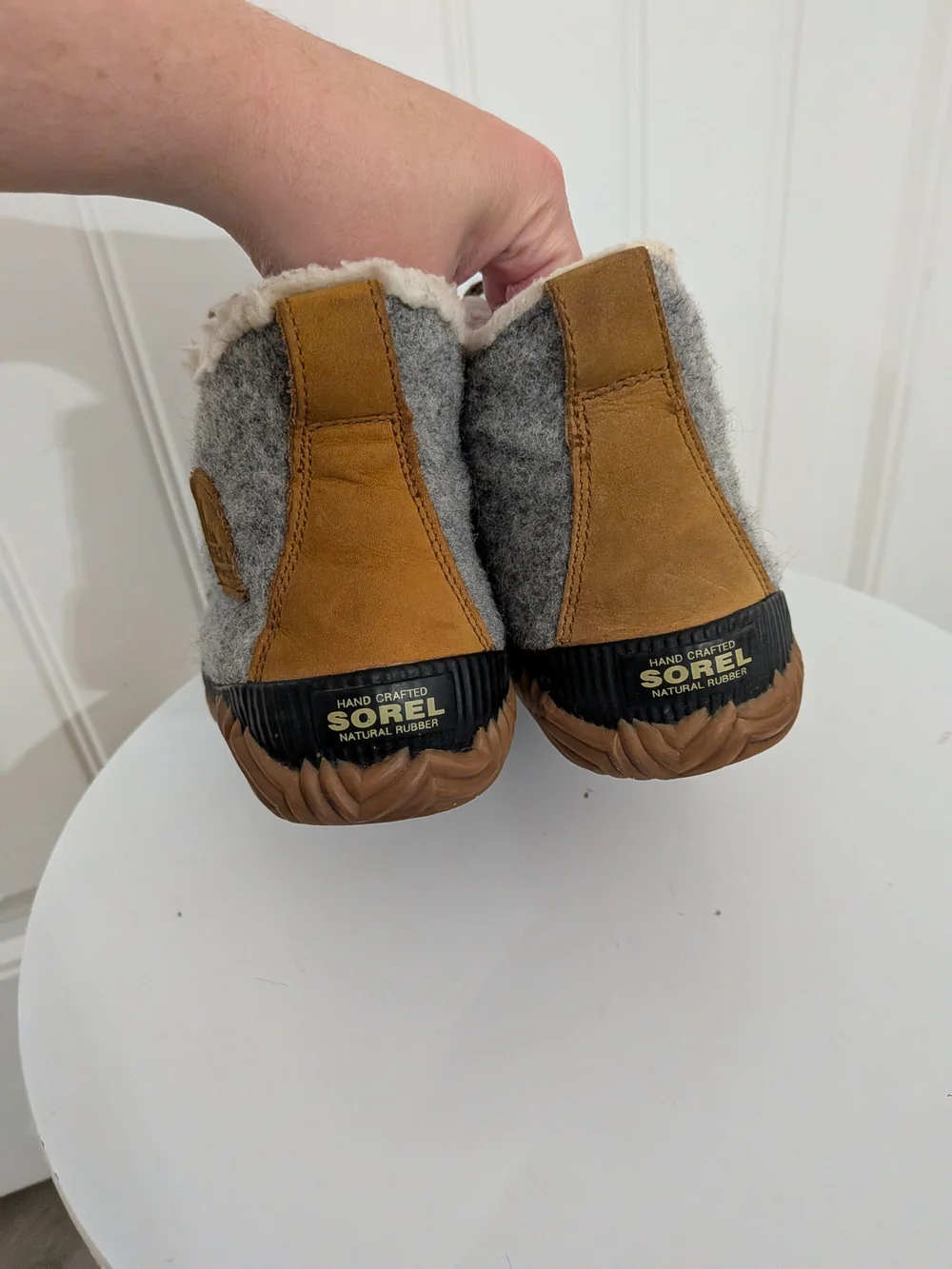 Sorel Women's Out 'N About Plus Lace Up Waterproof Boots In Quarry